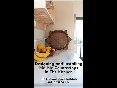 Designing and Installing Marble Kitchen Countertops