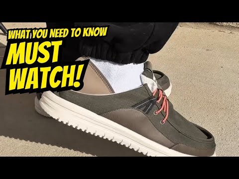 HEYDUDE Bradley Blipper Nylon Slip On Shoes - We tried them out.