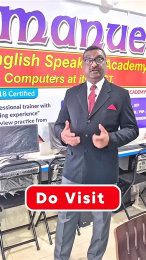 EMMANUEL SPEAKING ACADEMY on Instagram: "Want a job in the corporate world but don’t know which computer course to choose? At Emmanuel Academy, we train you in the Top 5 Computer Courses that every corporate company looks for: ✅ MS Office ✅ Excel & Advanced Excel ✅ Tally with GST ✅ Accounting Basics ✅ Computer Networking Upgrade your skills, boost your resume, and increase your job opportunities with practical training & expert guidance. Perfect for students, job seekers & working professionals!