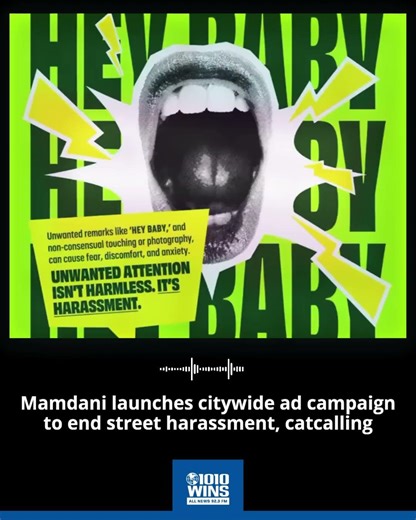 Mamdani launches citywide ad campaign to end street harassment, catcalling