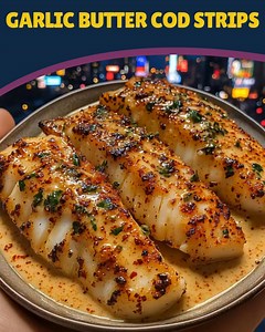 Garlic Butter Cod Strips with Sweet Chili Lime Recipe ⬇️ first CO.M.N.T ⬇️⬇️ | Easy Dinner Recipes For Family