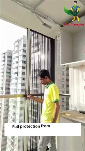 Why Metal Pleated Mosquito Screens Are the Best Protection for High-Rise Apartments #PeacefulSleep