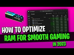 How To OPTIMIZE & BOOST Ram For Gaming In 2023 - Get Better FPS!