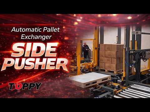 Pallet Changer "Side Pusher" (THE FASTEST)