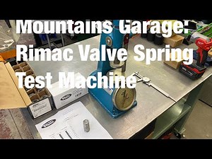 Mountains Garage: Rimac Valve Spring Testing Machine