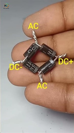 🔋DIY Simple 12V Charger | Using 12-0-12 Transformer #Shorts #MrCliator