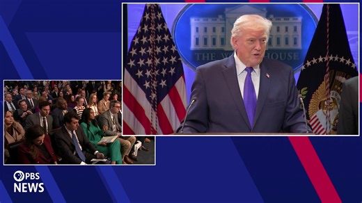 WATCH LIVE: Trump holds news conference after Supreme Court strikes down his global tariffs | PBS NewsHour