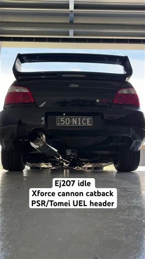 Wrx Sti Ej207 rumble idle ASMR