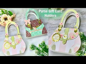 Easy Pop Up Purse Cards and Gift Card Holders