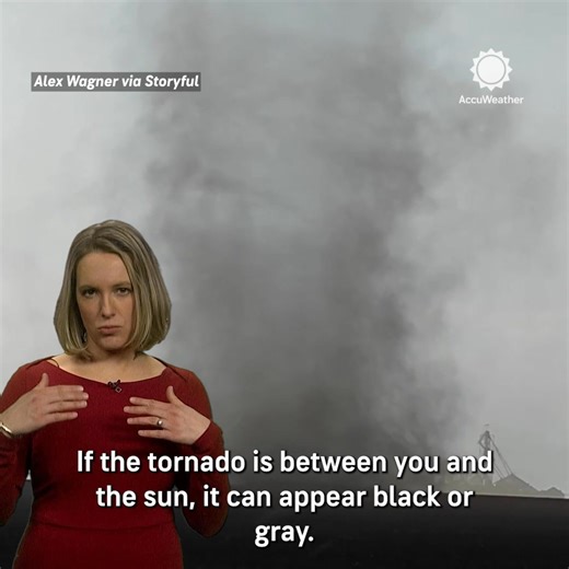 Have you ever seen a pink or purple tornado? Believe it or not, tornadoes come in a wide array of colors! 🌈🌪️ | AccuWeather