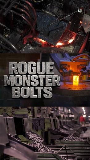 Mass producing massive steel coils into Rogue Monster 1-inch hardware ⚙️ 🔥 Discover how Rogue’s precision 1-inch nuts and bolts are forged from American steel—built to handle extreme loads and match the strength of our Monster Series racks and rigs. Watch the full video: roguefitness.com/theindex/gear-how-tos/mass-producing-massive-steel-coils-into-rogue-monster-1-inch-hardware #ryourogue | Rogue Fitness