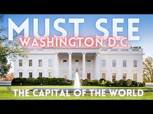 Visit Washington DC Travel Tour 4K