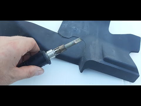 Comment Souder une pièce plastique cassée, réparation carénage moto ou voiture