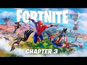 Fortnite Chapter 3 live now with new map - plus Spider-Man & The Rock