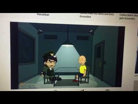 Caillou gets arrested on Earth Day (African Vulture) (Apr 8, 2014)
