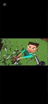 Minecraft in nutshell and nutshell 2 with synth and captions.