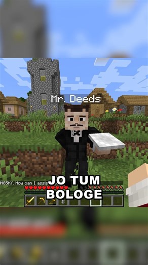 Socho Minecraft Mein Apna Butler 😱