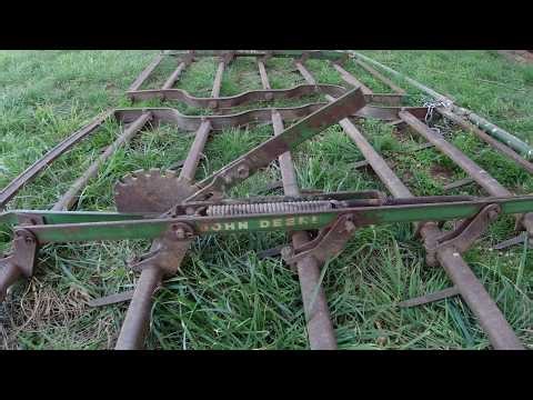 John Deere Spike Tooth Harrow To The Farm