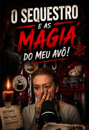 O sequestro é as magia do meu avô 🔥🔥😳😳#relatosdeterror #sobrenatural #fyp