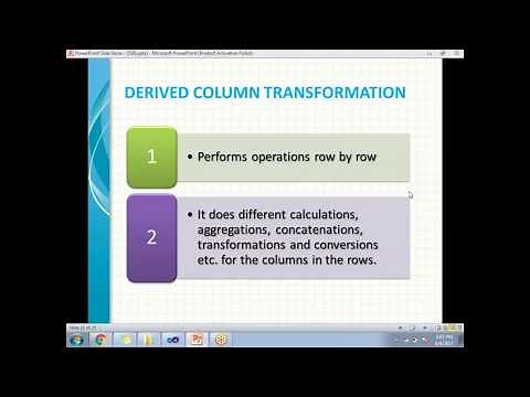 DERIVED COLUMN TRANSFORMATION IN SSIS