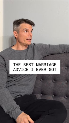 Dr. Chris Wasson on Instagram: "The best marriage advice"