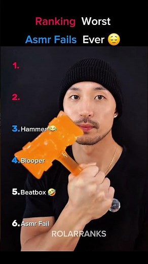 Ranking Worst Asmr Fails Ever 😔💀