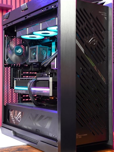 Construcción en el ROG Strix Helios II