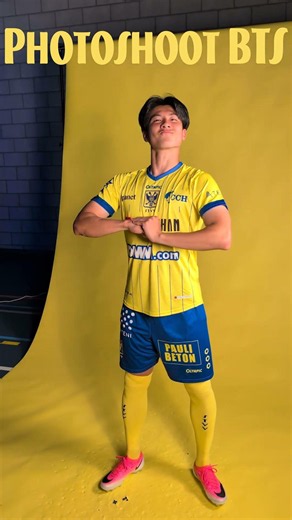 [Sint-Truiden] #ShionNiikawa Player Profile Photo Shoot Off-Shot Part 1