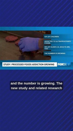 Ultra-processed food addiction grows in U.S.
