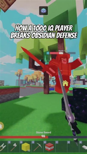 1000 IQ Player.. (Roblox Bedwars)