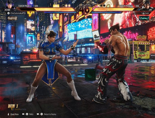 I generated Tekken vs. Street Fighter gameplay.1. Reference image: GPT-image-22. Video gen: WanGP + LTX-2.3 Distilled 1.1 (locally running on my PC via pinokio)