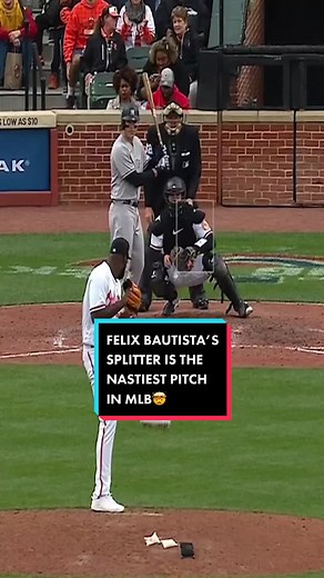FELIX BAUTISTA’S SPLITTER - Nastiest Pitch in MLB