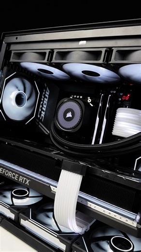 ឈុត 5090 ស្រស់ស្អាត Compact Design ប្រើប្រាស់ Ryzen 9-9950X3D 🥰❤ ( R9-9950X3D | AORUS X870 ELITE | 64GB | 2TB | 1200W | ROG ASTRAL 5090 ) | Computer Arena Cambodia