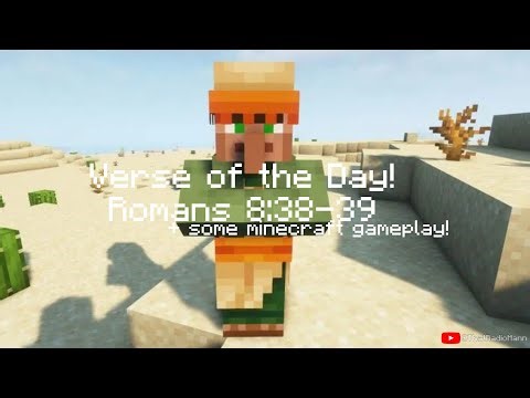 Minecraft Verse of the Day! | Romans 8:38-39