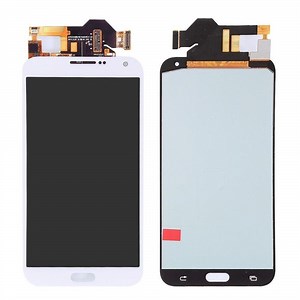 LCD with Touch Screen for Samsung Galaxy E7 - White (display glass combo folder)