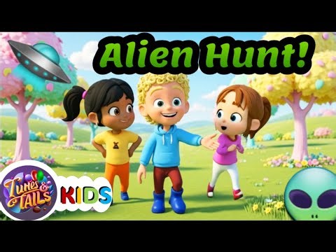 🛸 We’re Going on an Alien Hunt! 👽 | Funny Kids Song | Call & Response Adventure