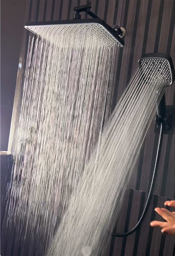 Upgraded Shower Experience with New Showerhead