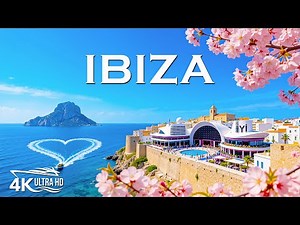 [4K] Ibiza 🇪🇸 | World-Famous Party Island, Mediterranean Coast & Deep House Vibes