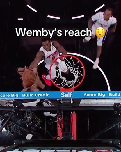Wemby is a cheat code 😮