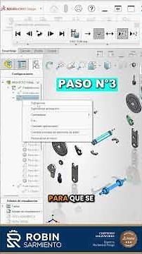 🎯 Exploded View in SolidWorks: Make your assemblies understandable in minutes