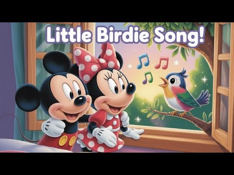 Little Birdie Song | Cute Morning Bird Rhyme | Nursery Rhyme