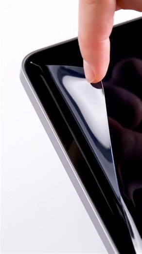 The Ultimate Silver Laptop Screen Peel ASMR ✨ #LaptopUnboxing #ASMRPeel #TechASMR