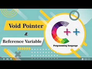 How to use void pointer in C++ | Reference & Pointer Variable | #CPluPlusProgramming | #YouTube