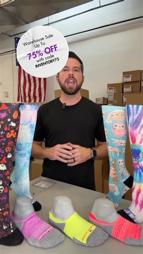  Up to 75% Off Our Bestselling Compression Socks! Use code: INVENTORY75 Nichole says, "Bought one pair to try them out. Loved so much and wear every day I put in another order.” 罹 Unmatched quality, bold designs & a lifetime guarantee—American-made in our family’s factory. Join 6,000+ happy customers and feel the difference today!  | Crazy Compression | Facebook