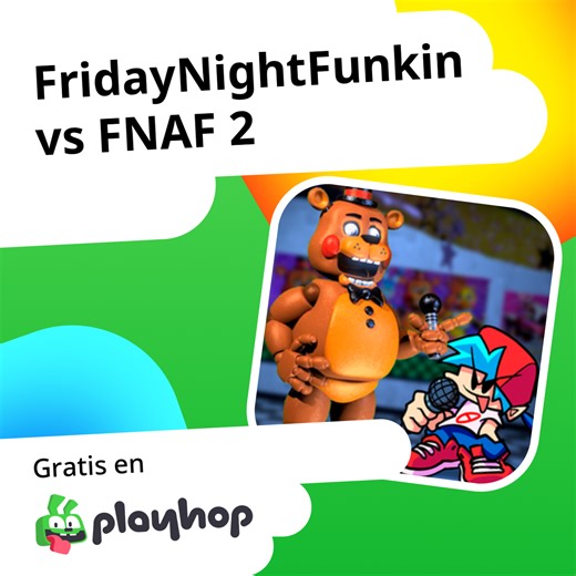 FridayNightFunkin vs FNAF 2: Juega en línea gratis en Playhop