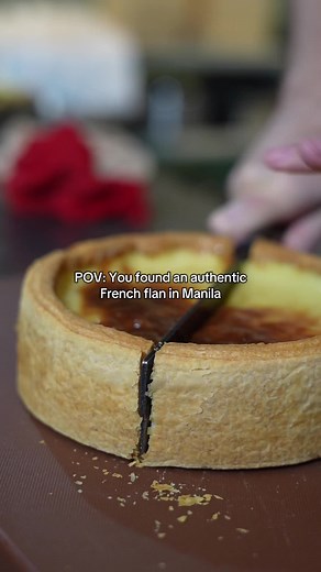 Authentic French Flan Experience in Manila