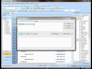 Crystal Reports Tutorial | Filtering Data with Parameters | ReportingGuru