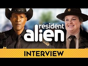 Resident Alien Interview - Elizabeth Bowen & Corey Reynolds