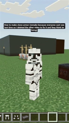 Clone Armor #starwars #clonewars #minecraft #tutorial