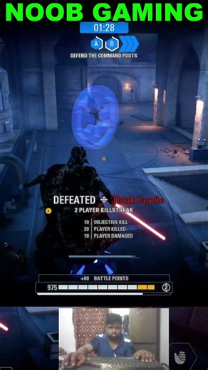 Playing as Vader and Slicing Through Everyone!/Star Wars: Battlefront 2 GAMEPLAY #starwars